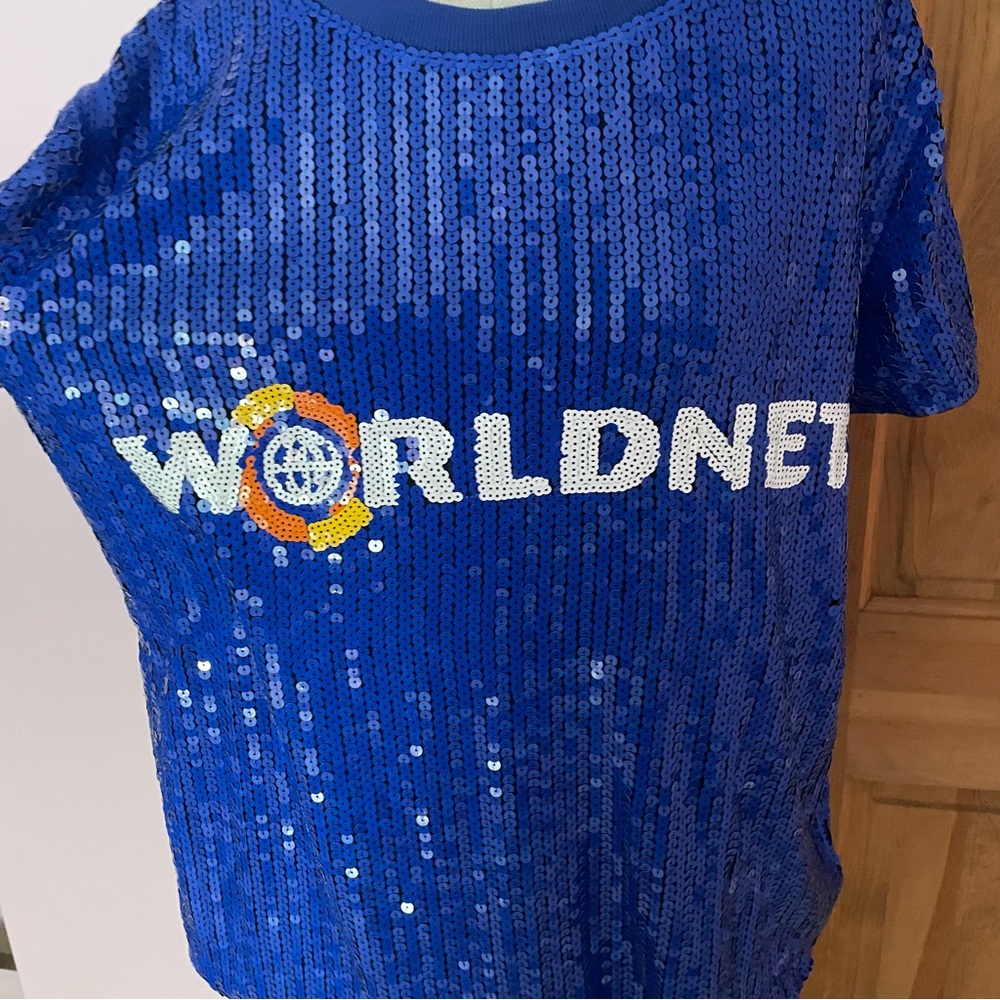 WORLDNET Sequin T-Shirt - Picture 3 of 16